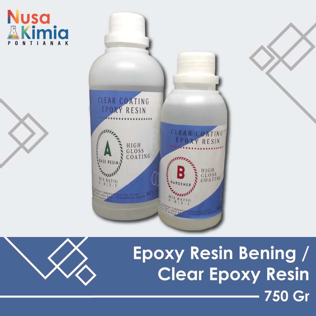 Jual Epoxy Resin Bening 750 Gram | Shopee Indonesia