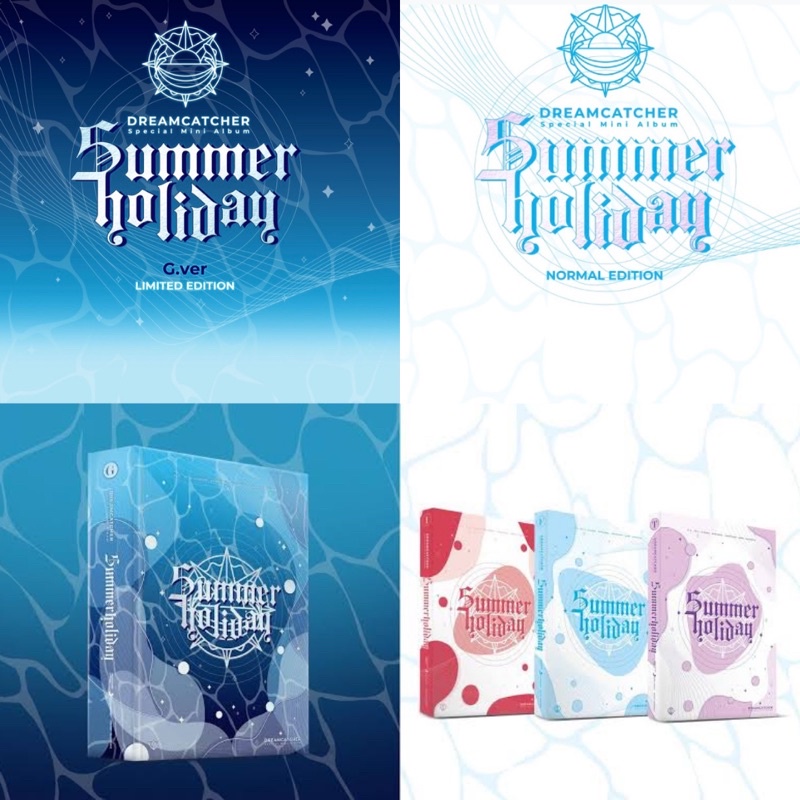 [READY STOCK] DREAMCATCHER - Summer Holiday Normal &amp; Limited Edition SEALED + POB (Normal ver.)