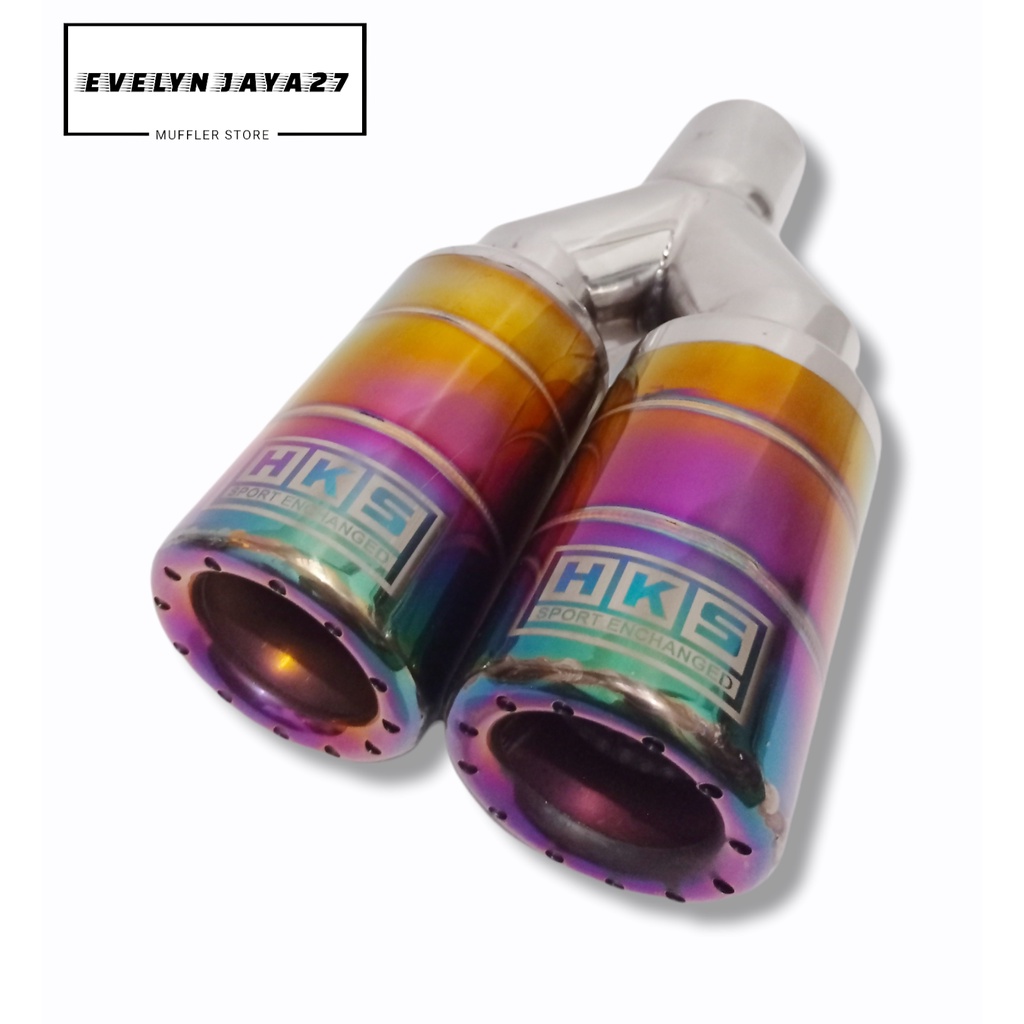 KNALPOT MOBIL RACING HKS CABANG PELANGI