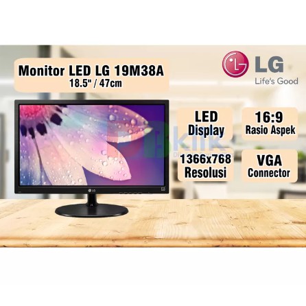 LED Monitor LG 18.5 inch 19M38a&quot;Monitor LG&quot;