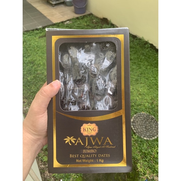 

Kurma Ajwa Aliyah Madinah Jumbo Premium Grade 1 REPACK