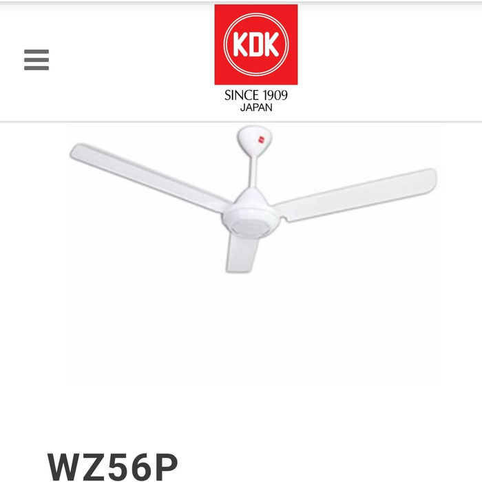 Kipas Angin Ceiling Fan 140cm KDK WZ 56 P