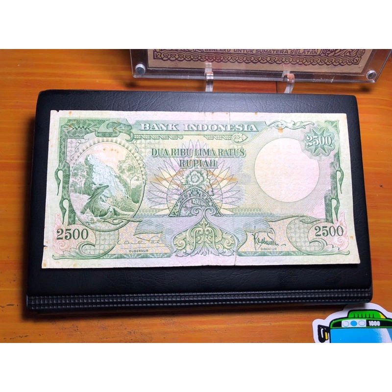 Uang Kuno 2500 Rupiah Komodo 1957 Seri BTI