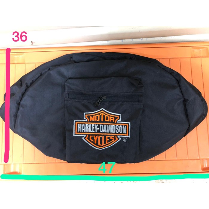 PRIA-TAS-AKSESORIS- TAS HELM HARLEY DAVIDSON LOGO -AKSESORIS-TAS-PRIA.