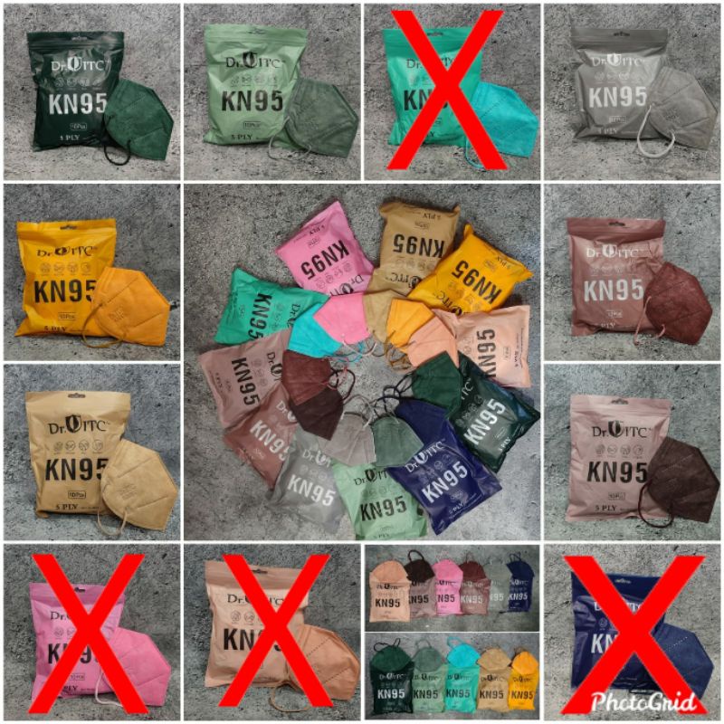 Masker KN95 Dr. ITC 5 ply Isi 10