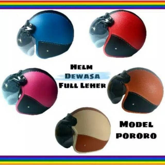 Helm bogo dewasa full leher