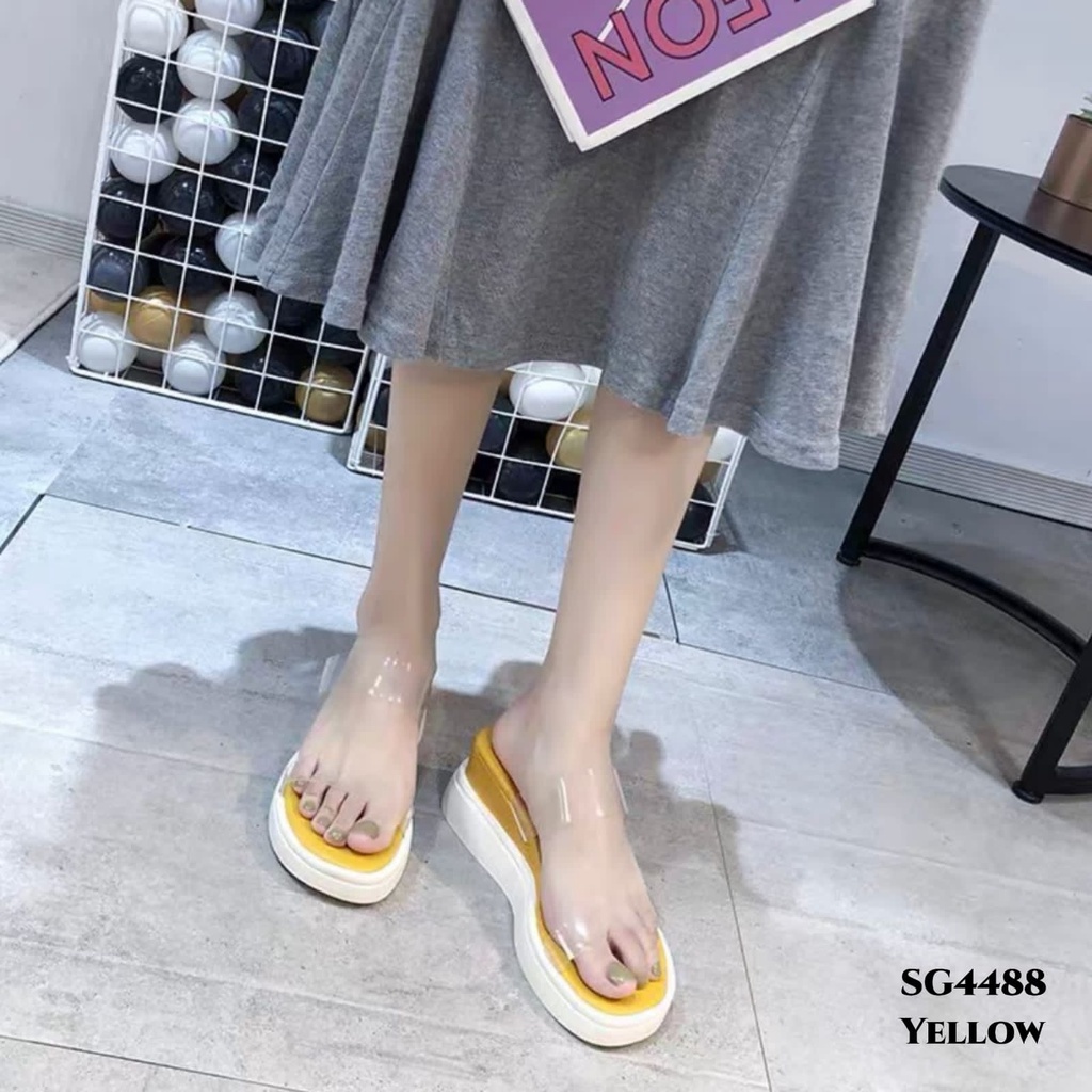 RESTOCK PRF Sandal Wedges Luxe Genevieve Fashion Korea anti slip SG4488