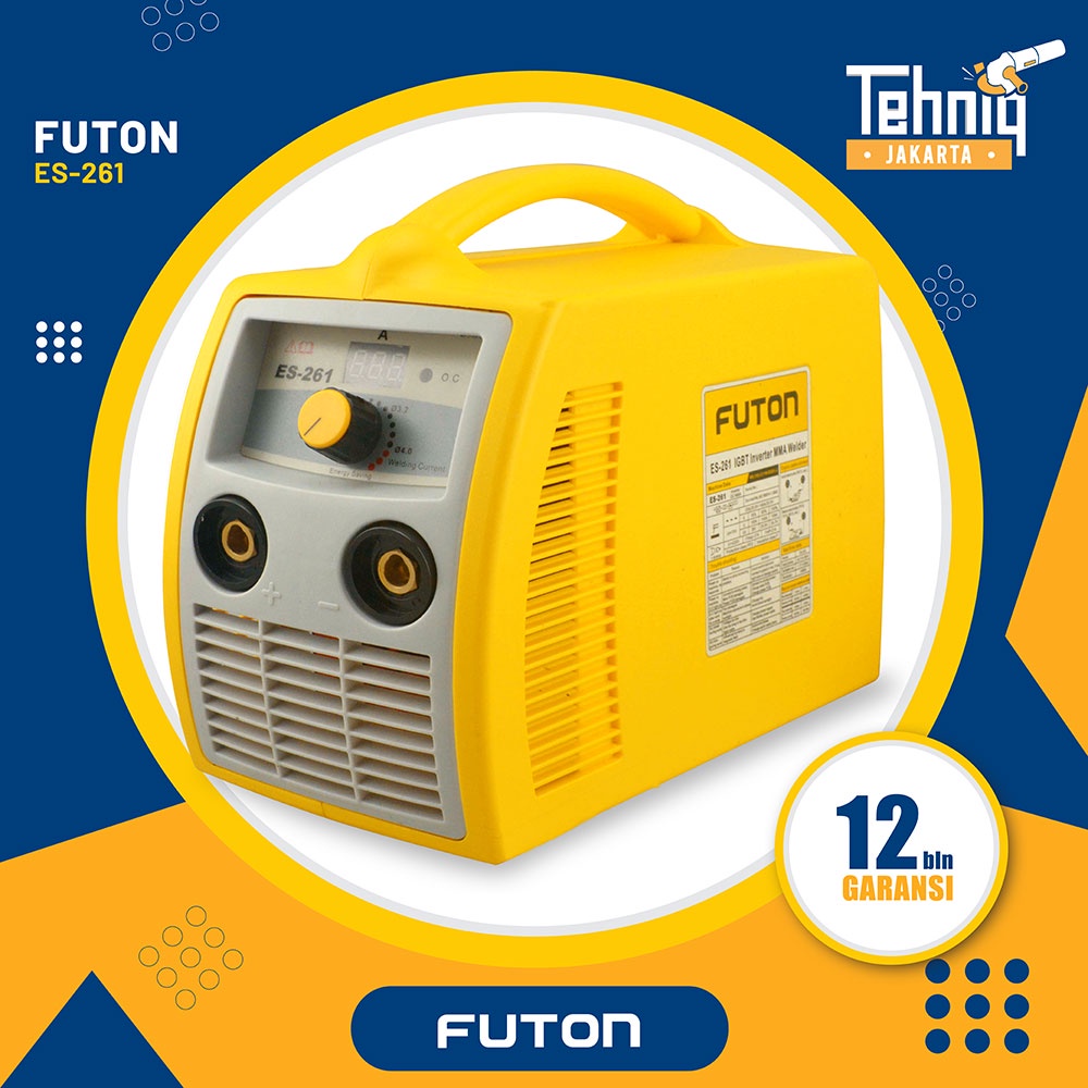 Mesin Las Listrik / Trafo Las FUTON MMA ES-261 Inverter Welding