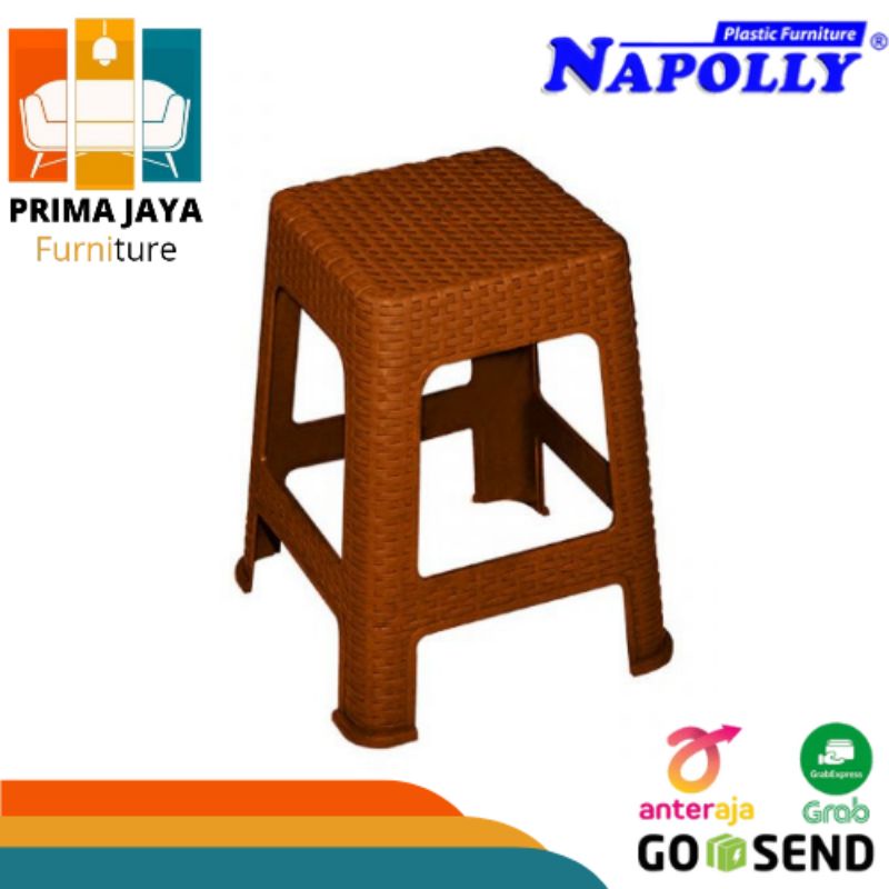 Kursi Baso Rotan Napolly | Bangku Bakso Plastik Rotan | Napolly Kursi Rotan Plastik | Napolly Kursi 