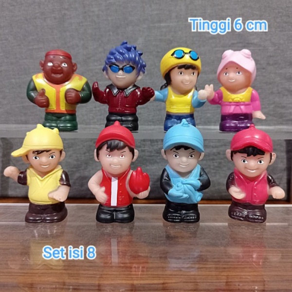 

Topper Cake Murah Hiasan Set Figure 8 Kue Isi Mainan Promo Boboiboy