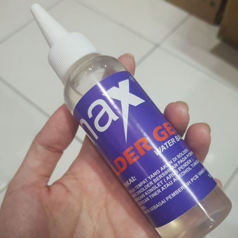 Pasta minyak solder STANNOL MADE IN GERMANY lotfett 50gr MAX lotfet solder grease for soldering and tinning solder gel water base 100ml