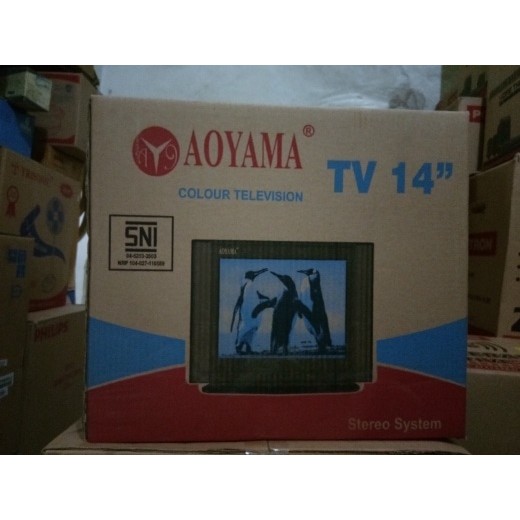 new Aoyama TV Tabung CRT 14 inch - Murah kualitas terbaik