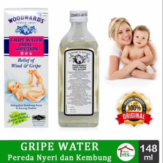 woodwards gripe water untuk bayi