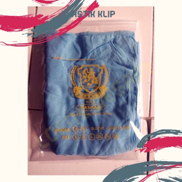 

TERMURAH PLASTIK KLIP UKURAN 30*40 + SABLON