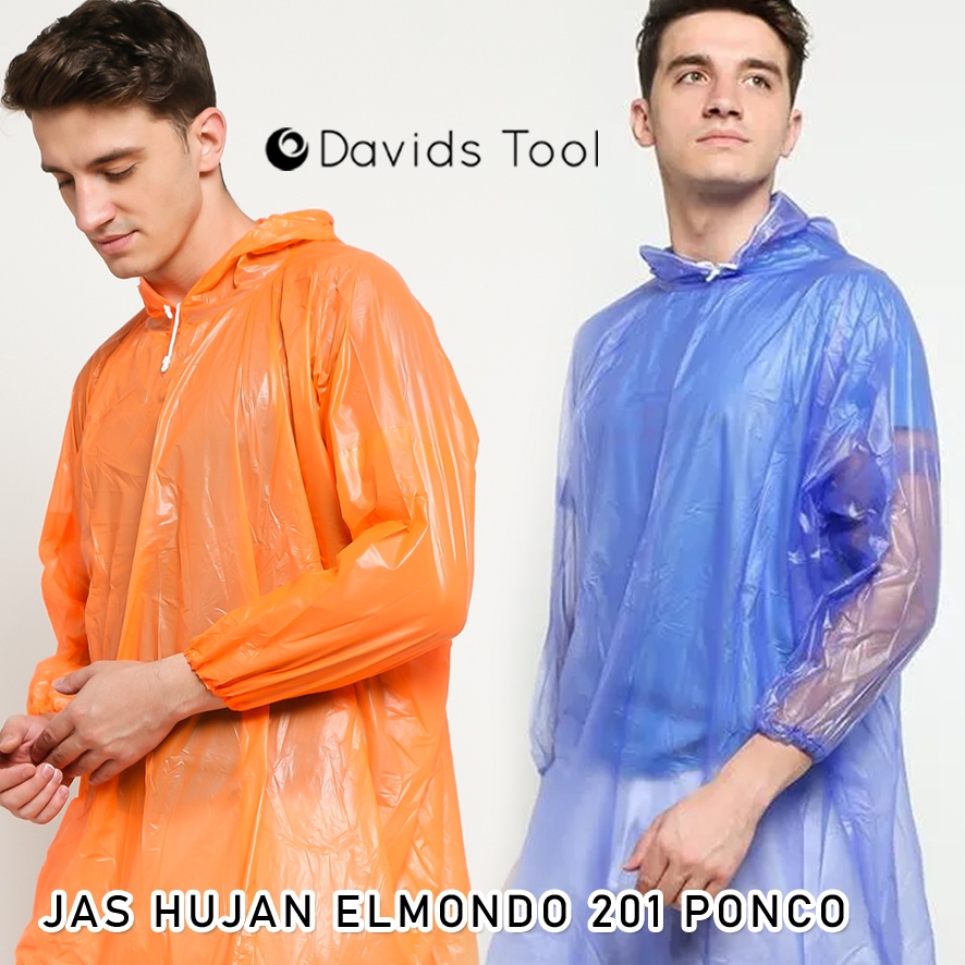 Jas Hujan Dewasa Ponco Batman Jaz Ujan Murah Transparan Raincoat Terusan Elmondo Ceria 201