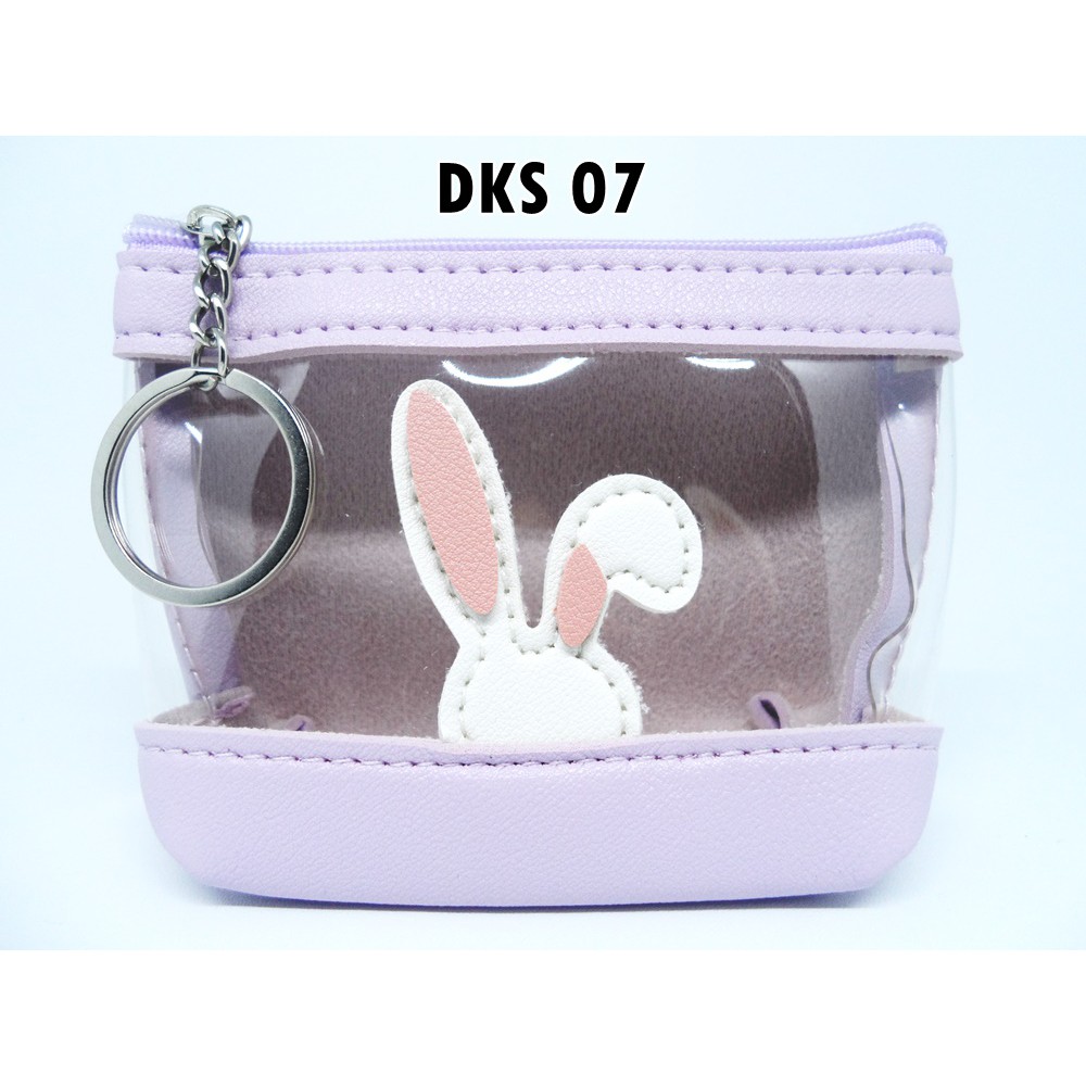 Dompet Koin Lucu Whale &amp; Bunny (DKS)