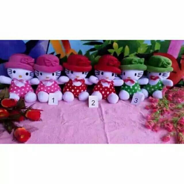 Boneka hello Kitty Topi Mini