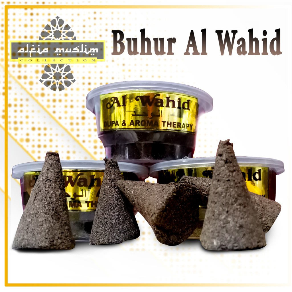 Buhur Alwahid / Buhur kerucut/bukhur Al-Wahid /Bukhur Toples Kecil