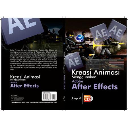 Kreasi Animasi Menggunakan Adobe After Effect + CD - Atep Muslim
