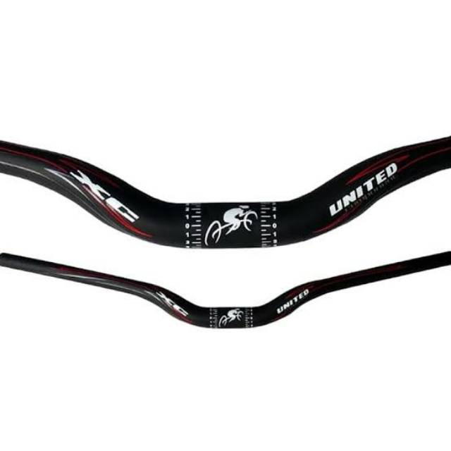 HANDLEBAR UNITED XC HITAM OVERSIZE