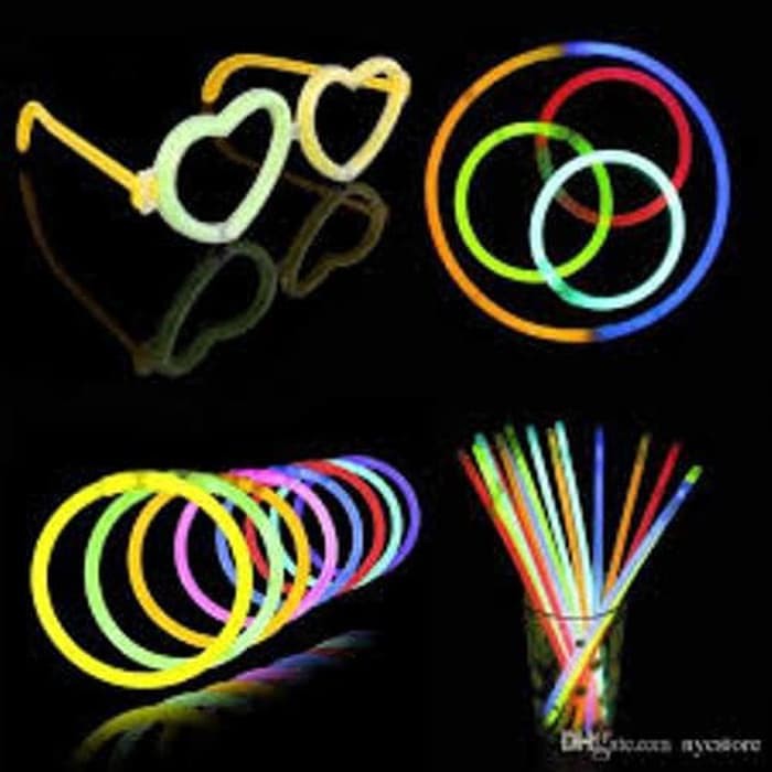 Glow Stick Dus Hitam /Light stick/Gelang Stick/Gelang Fosfor Pesta