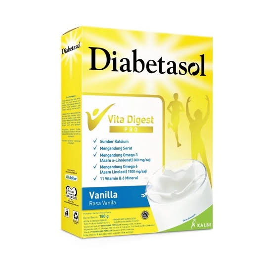 

Diabetasol Vita Digest Vanilla | Coklat | Cappucino 170