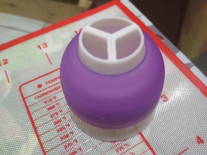 [cod] Peralatan Baking: Adaptor Konverter Piping Spuit/bag 3 Warna Untuk Dekorasi Kue