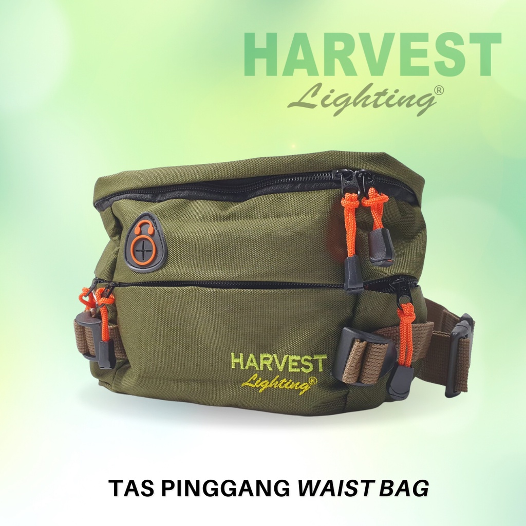 Tas Pinggang Selempang Waist Bag Pria Wanita Unisex - Merchandise Official Harvest Lighting Waistbag