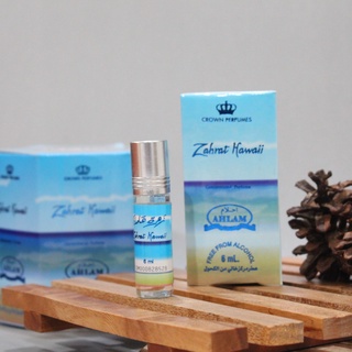 Image of thu nhỏ Parfume arab non alkohol minyak wangi arab 6ml alrehab, marhaba, zahrat hawaii, soft, lovely, sultan #1