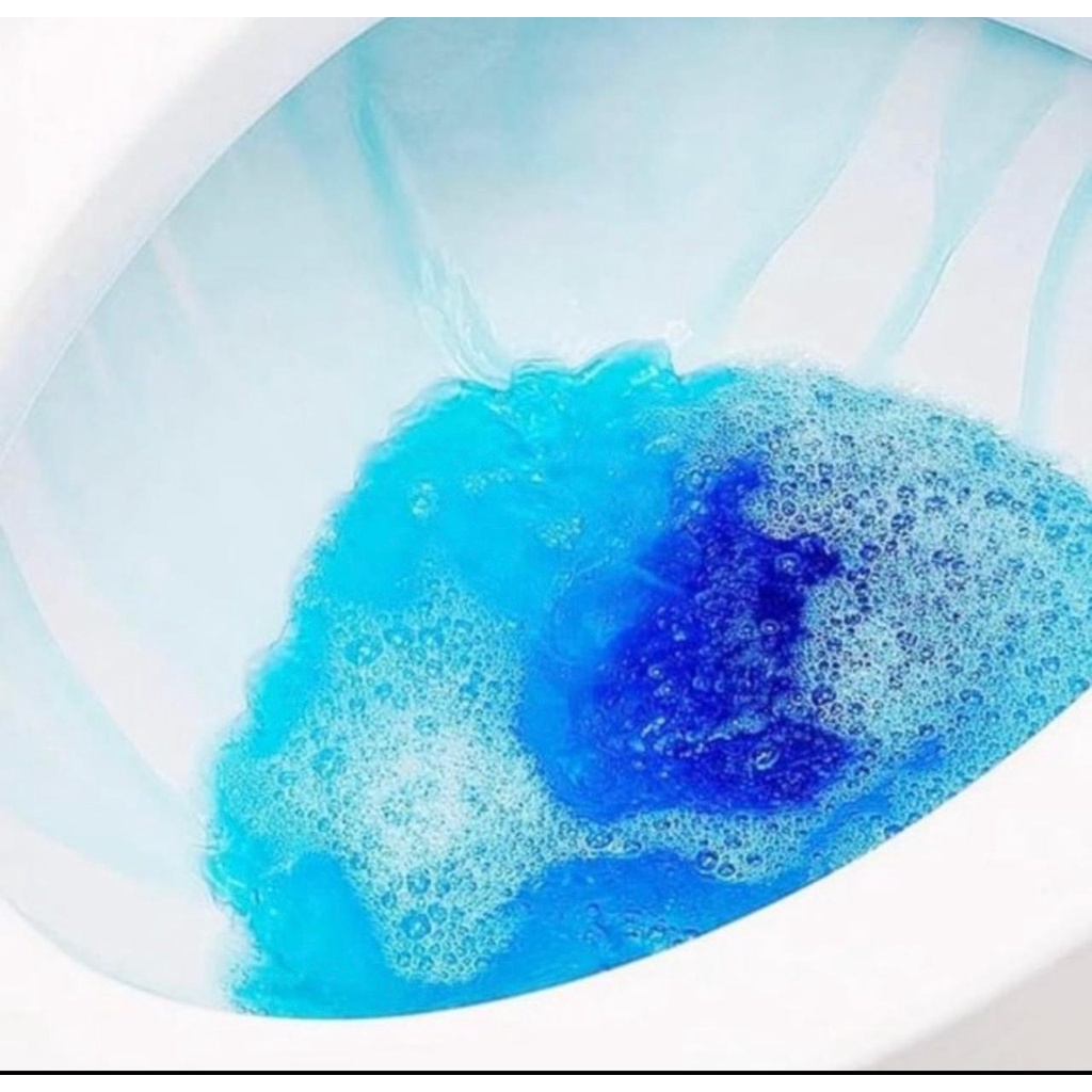 Terbaru!! Tablet Biru Penyegar Kloset Toilet Cleaner Biru Pembersih Kloset 1 PCS