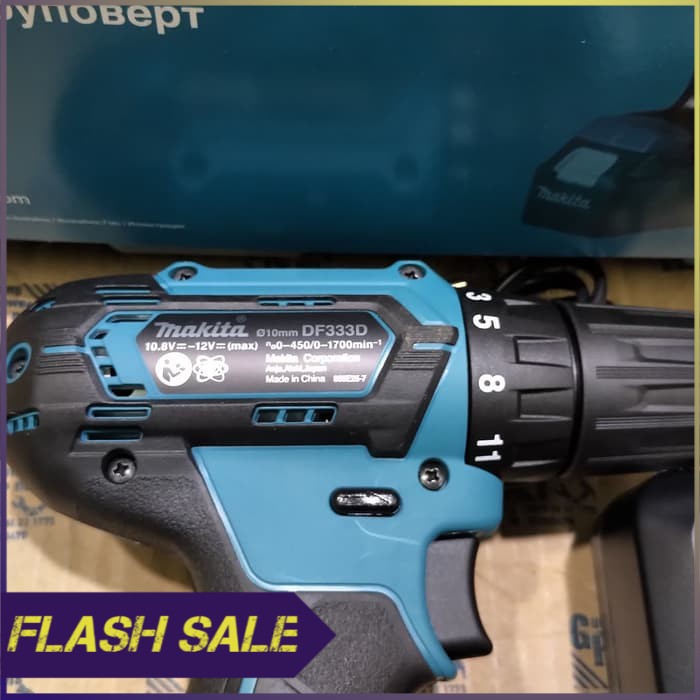 Mesin Bor Baterai Cordless Drill Makita DF 331 DF331