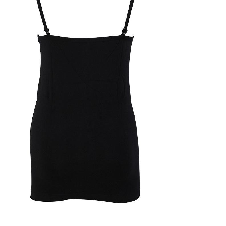 ✹ Scelta - Scelta Tanktop Wanita Atasan Tank Top Hitam Putih Polos Bahan Katun At Se 107 ☼
