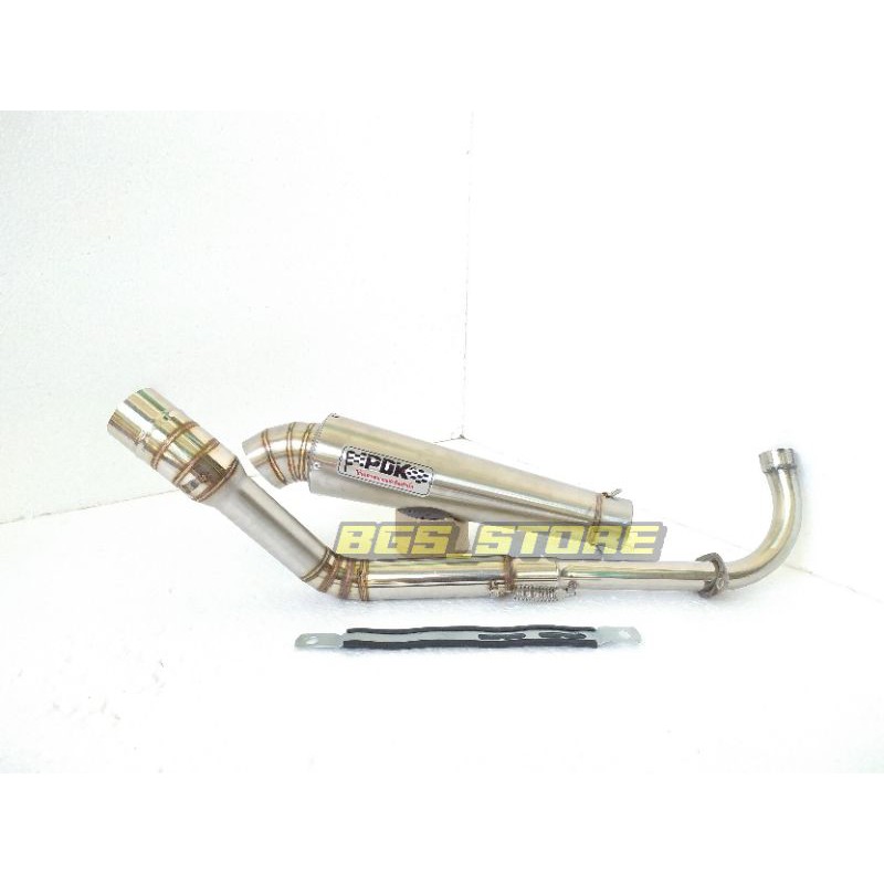 Knalpot PDK kolong buat Supra X 125 . Supra fit . Blade . Revo . karisma dll