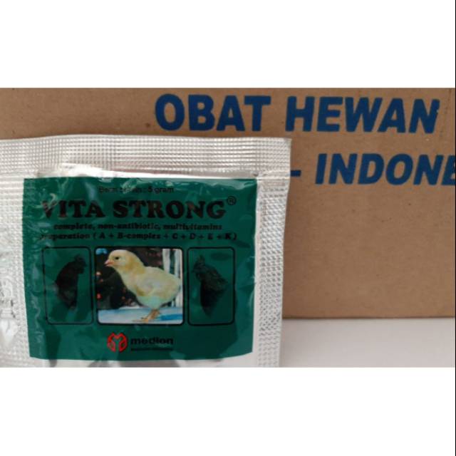 VITA STRONG 5 gram vitamin anak ayam bangkok