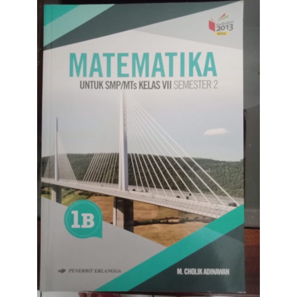 

buku MATEMATIKA SMP KELAS 1b ERLANGGA