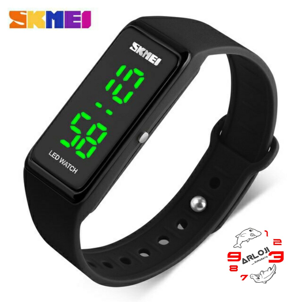 arloji_surabaya • Jam Tangan Skmei 1265 Digital Led Original Bisa Pria / Wanita
