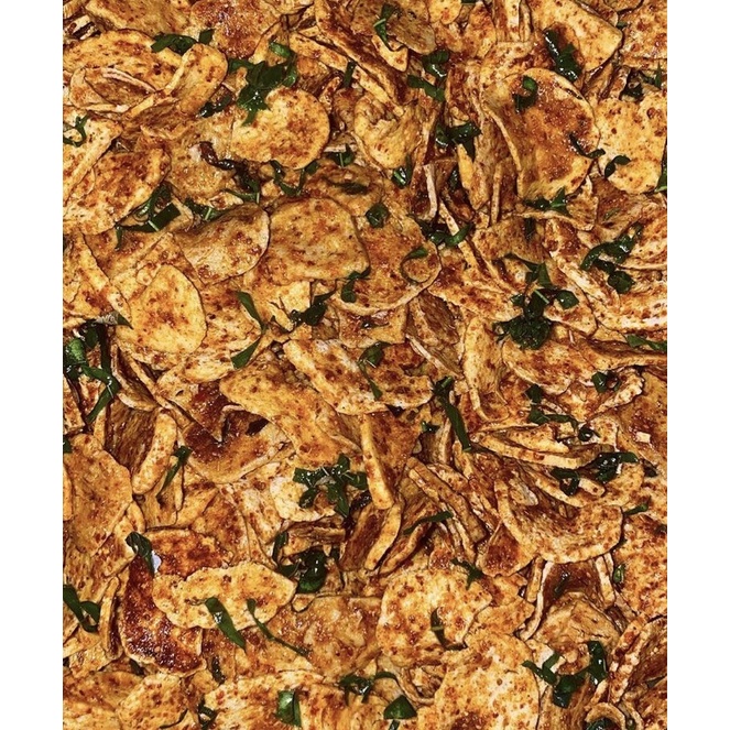 

Basreng pedas daun jeruk