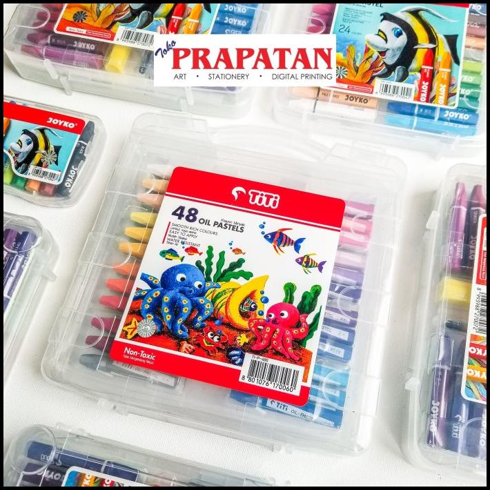 

Crayon / Krayon Titi Oil Pastel 48 Warna