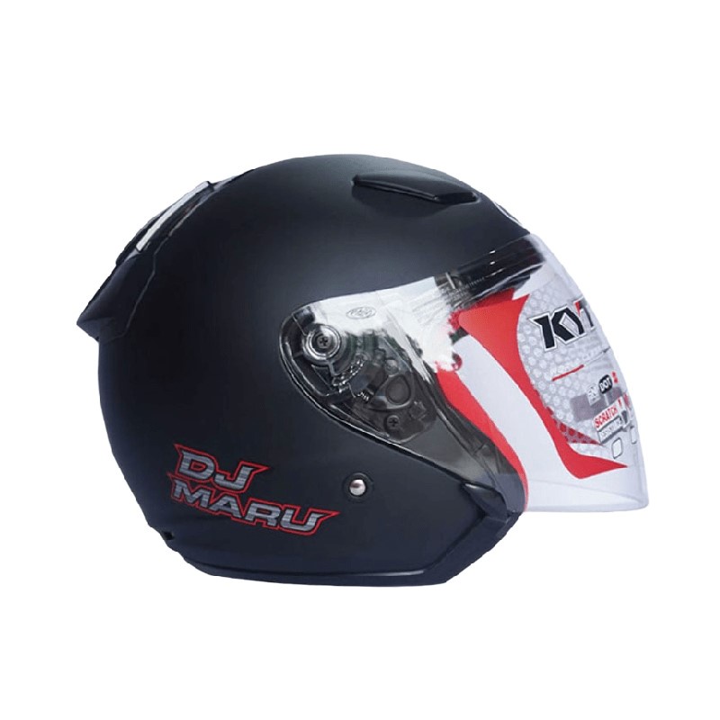 HELM / KYT / DJ MARU / HELM KYT / HELM KYT DJ MARU UNGU TERMURAH-2