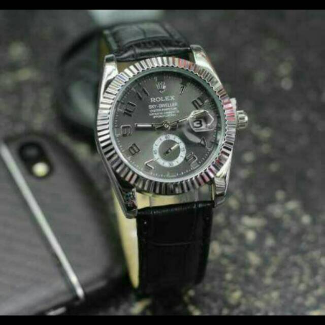 JAM TANGAN WANITA ROLEX R9311 SILVER