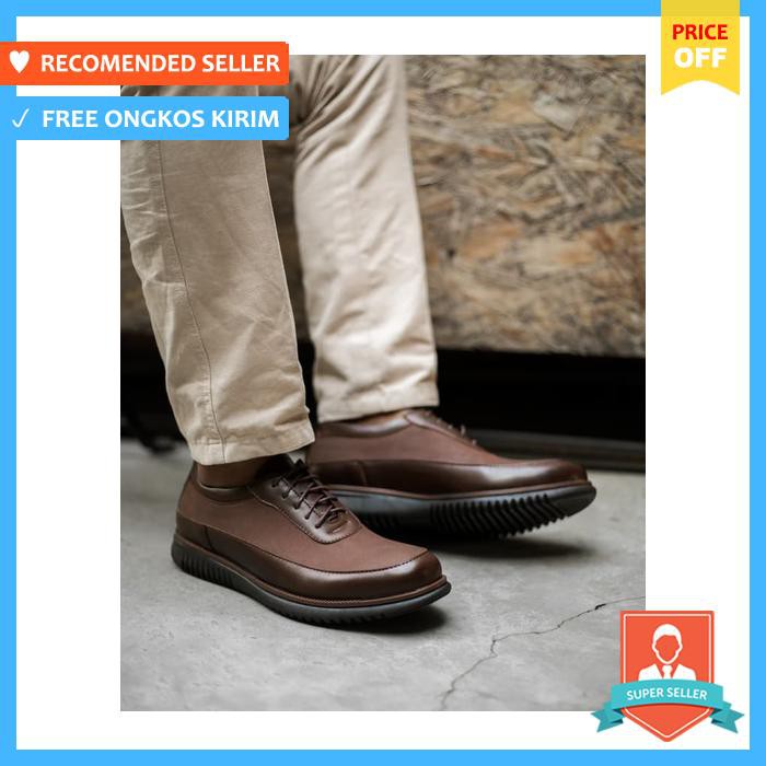Sepatu Casual / Sepatu Formal / Jackwell Malta 03 Brown - Sepatu Pria - Sneakers Pria
