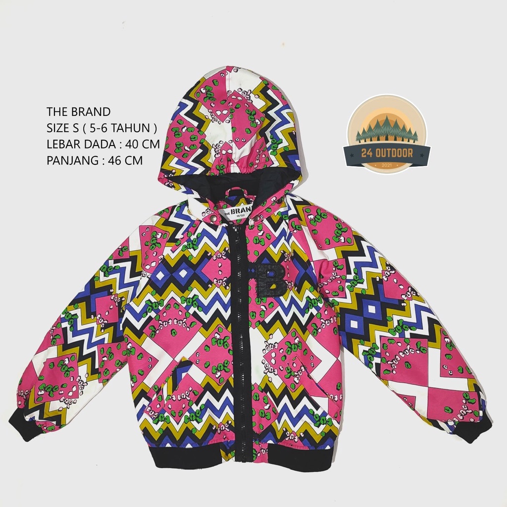 Jaket varsity anak second original The Brand