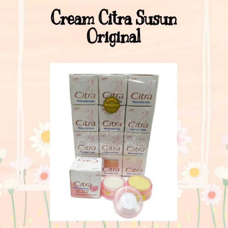 [ Ecer ] CREAM CITRA SUSUN SIANG MALAM / SUPER