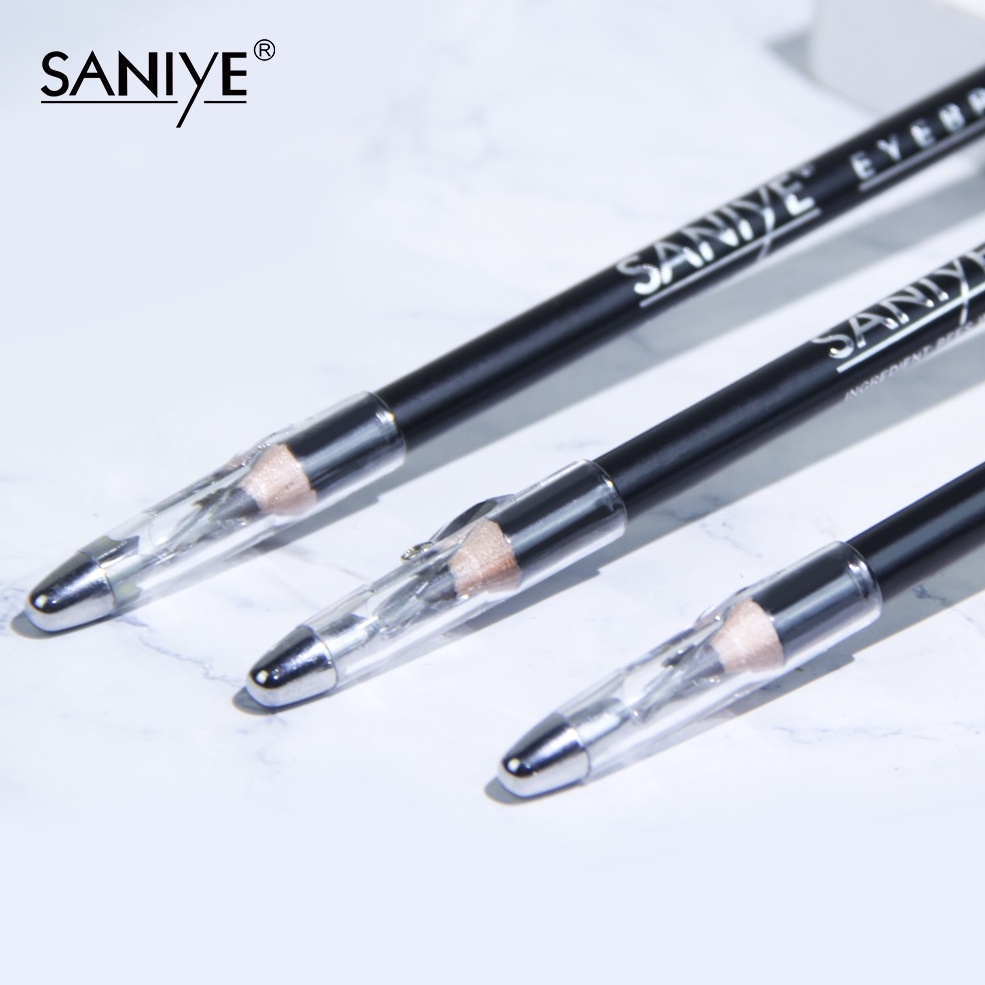 SANIYE Pensil Alis Tahan Lama Eyebrow Pencil Waterproof 3 Warna S05