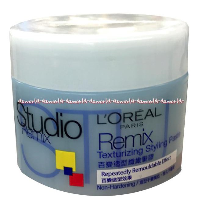 B7D0 Loreal Studio Remix Texturizing Styling Paste Minyak Rambut Pria 150Ml Sxw7