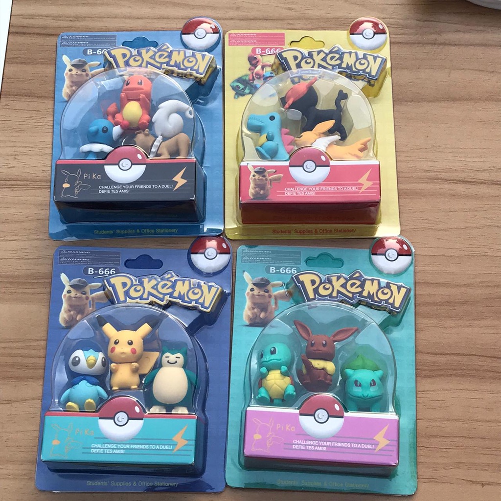 

PENGHAPUS POKEMON MURAH / ERASER LUCU MURAH LUCU IMPORT ALAT TULIS SEKOLAH