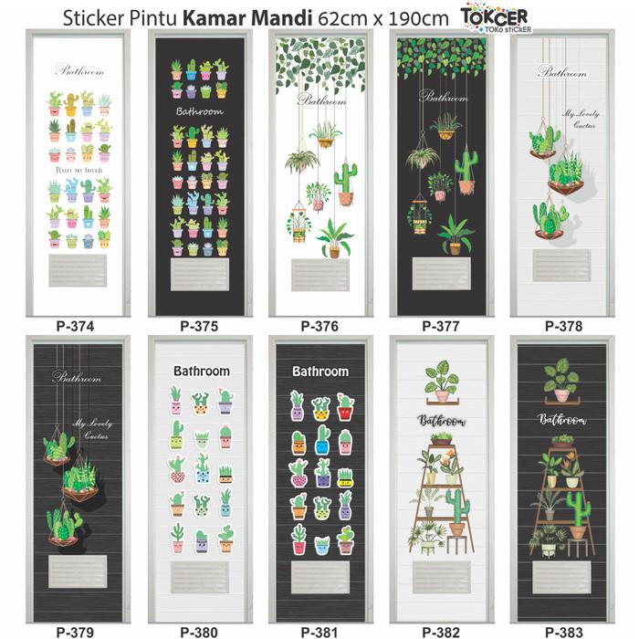 

3.3 Stiker Pintu Kamar Mandi Kaktus Premium