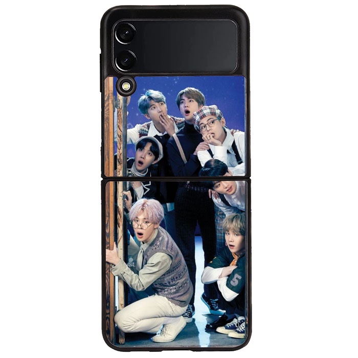 Case Casing Softcase Cover Samsung Galaxy Z Flip3 5G BTS Wallpaper FF0189