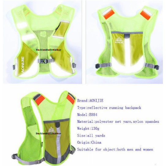 AONIJIE reflective vest tas lari E884