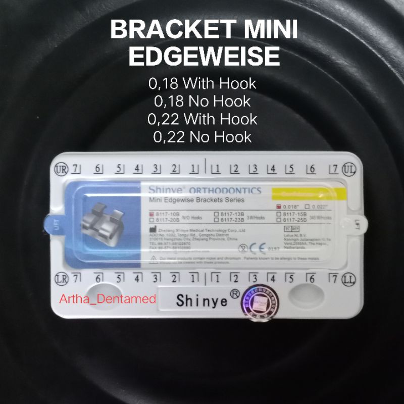 BRACKET MINI EDGEWEISE SHINYE ORTHO